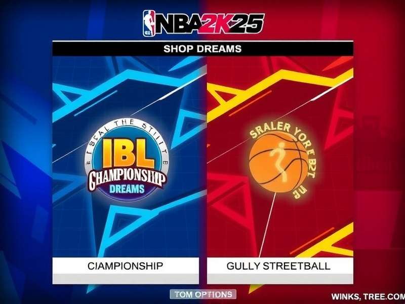 NBA 2K25 Hoop Dreams Game Modes - IBL Championship and Gully Streetball